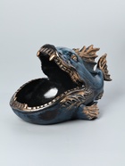 УЦЕНКА Подставка для мелочей «Пиранья» синяя, 18×28×16 см - Фото 2