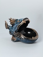 УЦЕНКА Подставка для мелочей «Пиранья» синяя, 18×28×16 см - Фото 4