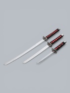 УЦЕНКА Сув. изделие катаны 3в1 на подставке, ножны дерево, дракон красные 54/81/100 см - Фото 21