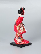 УЦЕНКА Кукла коллекционная «Японка в цветочном кимоно с музыкальным инструментом» 30×12.5×12.5 см 41 - Фото 4