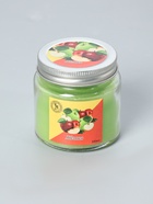 УЦЕНКА Ароматическая свеча в банке 6.3 см, 100 мл, яблоко - Фото 2