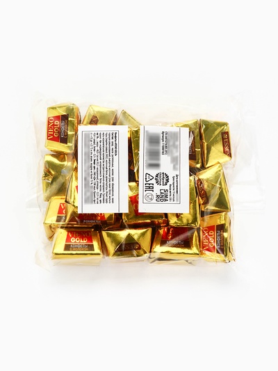 Конфеты шоколадные Vieno Gold 300 г