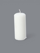 УЦЕНКА Свеча - цилиндр, 4х9 см, 11 ч, 90 г, белая - Фото 4