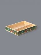 УЦЕНКА Ящик-кашпо подарочный "Новогодние шары", 2 отдела, 25,5×20×5 см - Фото 4