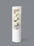 УЦЕНКА Букет из мыльных лепестков свет "Белые розы" 7х9,5х40 см - Фото 4