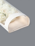 УЦЕНКА Букет из мыльных лепестков свет "Белые розы" 7х9,5х40 см - Фото 6