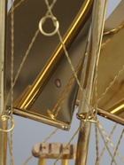 УЦЕНКА Корабль сувенирный 23×6.5×30 см, латунь - Фото 4