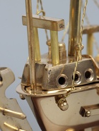 УЦЕНКА Корабль сувенирный 23×6.5×30 см, латунь - Фото 6