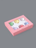 УЦЕНКА Сувенир стекло «Бриллианты» набор 6 шт. d=4 см в коробке 17×12×4 см - Фото 3