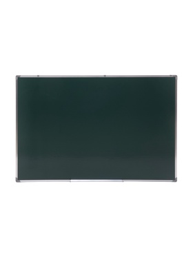 Доска магнитно-маркерная Calligrata, 100×150 см, зеленая, с полочкой, в алюминевой рамке