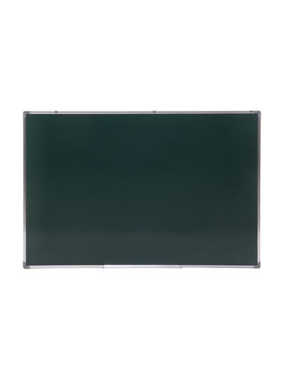 Доска магнитно-маркерная Calligrata, 100×150 см, зеленая, с полочкой, в алюминевой рамке