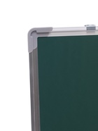 Доска магнитно-маркерная Calligrata, 90×120 см, зеленая, с полочкой, в алюминиевой рамке - Фото 2