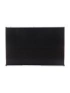 Доска магнитно-маркерная Calligrata, 100×150 см, черная, с полочкой, в алюминевой рамке - фото 122965736