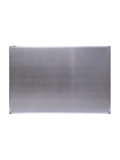 Доска магнитно-маркерная Calligrata, 100×150 см, черная, с полочкой, в алюминиевой рамке