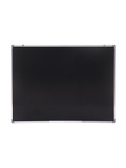 Доска магнитно-маркерная Calligrata, 90×120 см, черная, с полочкой, в алюминевой рамке - фото 122965742