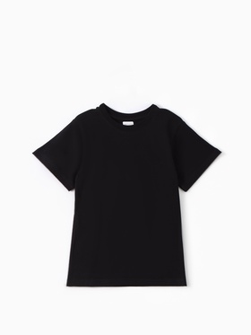 Футболка детская Collorista, чёрная, рост 110 см