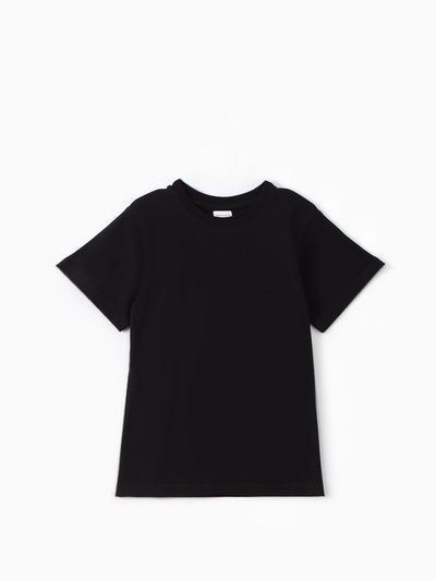 Футболка детская Collorista, чёрная, рост 140 см