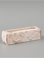 Коробка подарочная с окном «С любовью», 18×5.5×5.5 см, самосборная - Фото 2