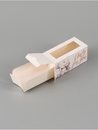 Коробка подарочная с окном Only for you, 12×5.5×5.5 см, самосборная  (артикул 10975538)  большой выбор товаров оптом и в розницу по низким ценам с доставкой