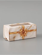 Коробка подарочная с окном «Мрамор», 12×5.5×5.5 см, самосборная  (артикул 10975539)  большой выбор товаров оптом и в розницу по низким ценам с доставкой