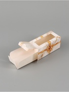 Коробка подарочная с окном «Мрамор», 12×5.5×5.5 см, самосборная  (артикул 10975539)  большой выбор товаров оптом и в розницу по низким ценам с доставкой
