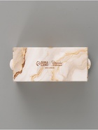 Коробка подарочная с окном «Мрамор», 12×5.5×5.5 см, самосборная  (артикул 10975539)  большой выбор товаров оптом и в розницу по низким ценам с доставкой