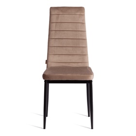 Стул Easy (mod. JSC02-1), металл, Beige (бежевый) HLR8 / черный