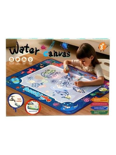 Коврик для рисования водой «Океан», 2 маркера