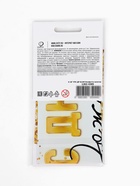 Воздушный шар фольгированный 18" «Конфетти золотое» - Фото 3