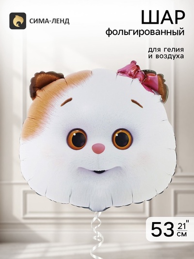Воздушный шар фольгированный 21" «Кошечка Ли-Ли»