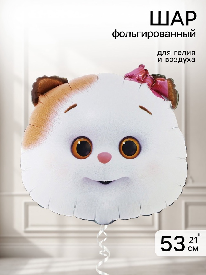 Воздушный шар фольгированный 21 «Кошечка Ли-Ли»