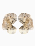 Серьги «Лёгкие цветы», объемные, 7×5 см, цвет золото  (артикул 10938645)  большой выбор товаров оптом и в розницу по низким ценам с доставкой