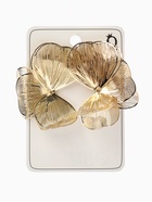 Серьги «Лёгкие цветы», объемные, 7×5 см, цвет золото  (артикул 10938645)  большой выбор товаров оптом и в розницу по низким ценам с доставкой