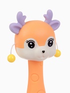 Погремушка-прорезыватель «Оленёнок Софи» 2 в 1, от 3 мес. оранжевый/фиолетовый - Фото 4