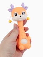 Погремушка-прорезыватель «Оленёнок Софи» 2 в 1, от 3 мес. оранжевый/фиолетовый - Фото 6