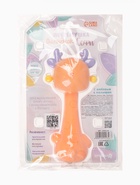 Погремушка-прорезыватель «Оленёнок Софи» 2 в 1, от 3 мес. оранжевый/фиолетовый - Фото 9