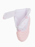 Прорезыватель на ручку для зубов «Фламинго», светло-розовый - фото 122965832