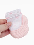 Прорезыватель на ручку для зубов «Фламинго», светло-розовый 10941498