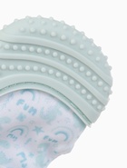 Прорезыватель на ручку для зубов «Дино», светло-серый - фото 122965849