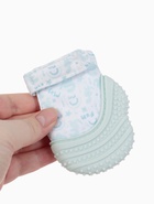 Прорезыватель на ручку для зубов «Дино», светло-серый - фото 122965850