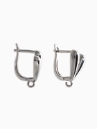 Швензы с английской застежкой «Сердце тренд», 1 пара, цвет серебро  (артикул 10951768)  большой выбор товаров оптом и в розницу по низким ценам с доставкой