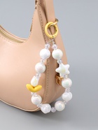 Брелок для ключей на карабине «Тюльпаны и звёзды», на сумку, рюкзак, жёлто-перламутровый, 11×4×1.5 см  (артикул 10964582)  большой выбор товаров оптом и в розницу по низким ценам с доставкой