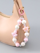 Брелок для ключей на карабине «Тюльпаны и звёзды», на сумку, рюкзак, розово-перламутровый, 11×4×1.5 см  (артикул 10964583)  большой выбор товаров оптом и в розницу по низким ценам с доставкой