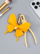 Брелок для ключей на карабине «Бабочка с узлом», на сумку, рюкзак, бежево-рыжий, 13.5×9.5×2.5 см  (артикул 10964589)  большой выбор товаров оптом и в розницу по низким ценам с доставкой