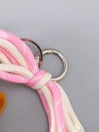 Брелок для ключей на кольце, карабине «Милый щенок с бело-розовым бантиком», на сумку, рюкзак, мягкий, коричневый 5×9.5×20 см  (артикул 10966898)  большой выбор товаров оптом и в розницу по низким ценам с доставкой