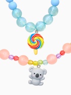 Набор детский «Выбражулька. Коала», 2 предмета: бусы, браслет, разноцветный  (артикул 10967624)  большой выбор товаров оптом и в розницу по низким ценам с доставкой