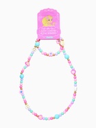 Набор детский «Выбражулька. Смайл», 2 предмета: бусы, браслет, разноцветный  (артикул 10967626)  большой выбор товаров оптом и в розницу по низким ценам с доставкой