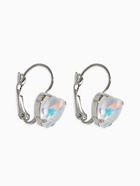 Серьги «Сердечки лунные», радужные в серебре  (артикул 10967867)  большой выбор товаров оптом и в розницу по низким ценам с доставкой