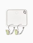 Серьги «Сердечки лунные», жёлтые в серебре  (артикул 10967869)  большой выбор товаров оптом и в розницу по низким ценам с доставкой