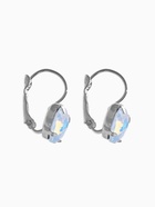 Серьги «Сердечки лунные», фиолетовые в серебре  (артикул 10967872)  большой выбор товаров оптом и в розницу по низким ценам с доставкой